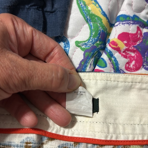 J. Crew Patterned Floral Cotton Button Front Mini Skirt Size: 10 Length: 17” - Picture 6 of 7